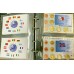WORLD EURO SPECIMEN ALBUM . 21 COIN SETS . VERY RARE 